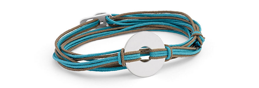 bracelet cordon personnalisé